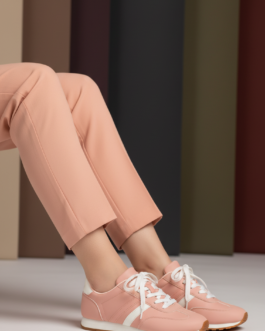 Pink Casual Sneaker For Women