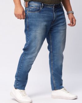 Plus Size Mens Zach Fit Light Wash Stretchjeans?