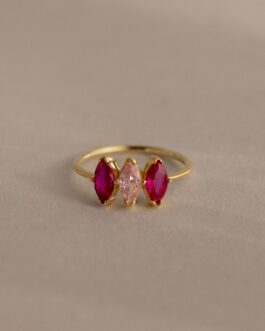 Multiple Marquise Birthstone Ring