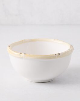Bamboo Ceramic Nut Bowl with Natural Edge