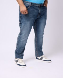 Plus Size Zach Fit Blue Stretch Jeans?