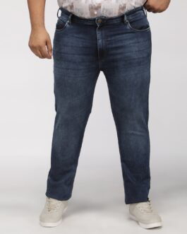 Plus Size Zach Fit Vintage Wash Stretch Jeans For Men?