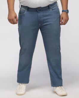 Plus Size Men Stretchable Kevin Fit Jeans - Vintage Medium Blue Wash