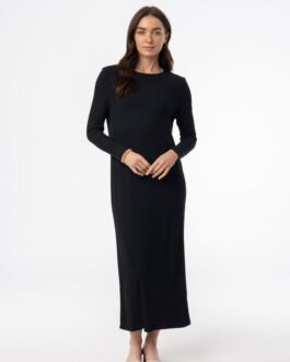 Black Basic Maxi