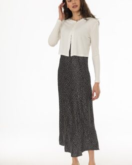 Black Polka Dot Slip Jumper