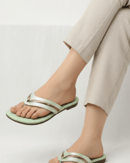 Green Casual Chappal
