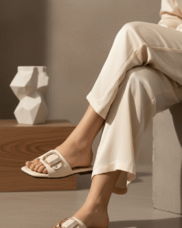 Cream Casual Slipper