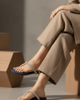 Blue Casual Chappal
