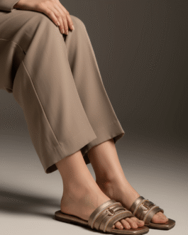 Brown Casual Slipper For Women
