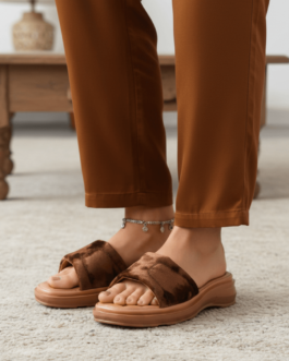 Brown Casual Softy For Women