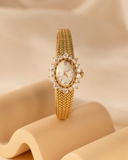 Pave Heart Timepiece