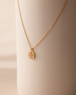 Pearl Tulip Necklace