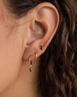 Peridot Earrings Set