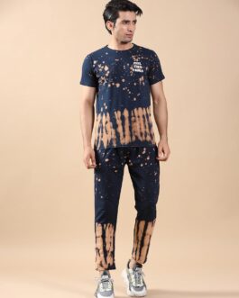 Pablo Blue And Brown Co-Ord Set