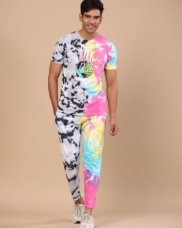 Damaged Tie And dye Co-Ord Set