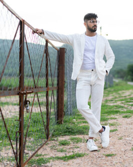 White Linen Suit