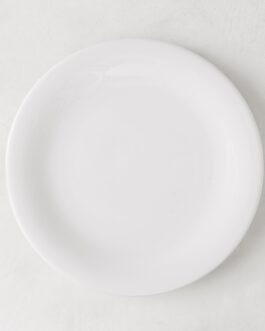 City White Porcelain Salad Plate