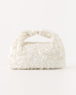 Cloud Nine Sequin Bag - Ivory