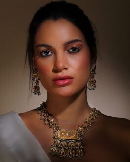 Women Burnt Drop Earring