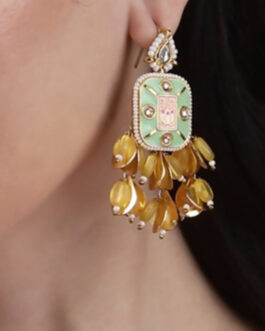 Women Sabz Drop Earring