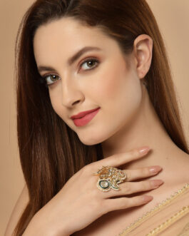 Women Multi Color Pearls Ring
