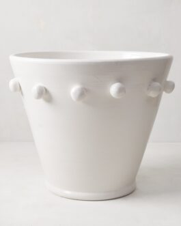 Little Wish Modern Dot Ceramic Centerpiece / Ice Bucket