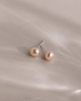 Pink Pearl Studs