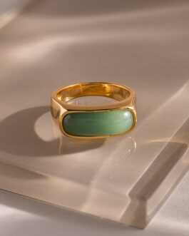 Jade Signet Ring