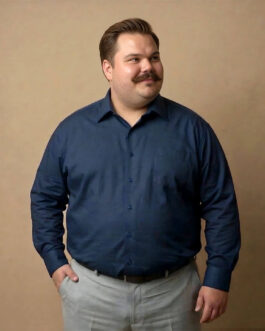 Flexi Stretch Plus Shirt in Saphire