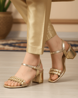 Golden Fancy Sandal