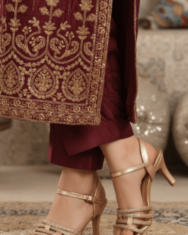 Peach Fancy Sandal
