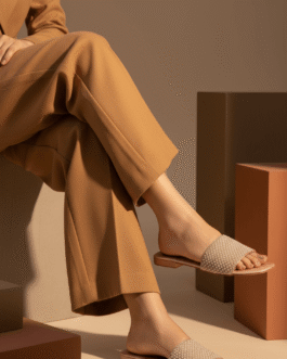 Peach Fancy Slipper