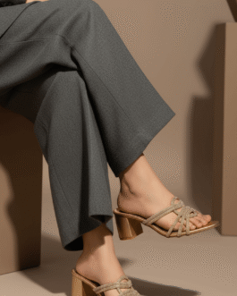 Peach Fancy Slipper