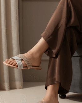 Peach Fancy Slipper