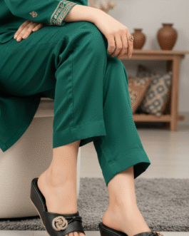 Black Formal Women Slipper