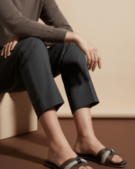 Black Formal Slipper For Women