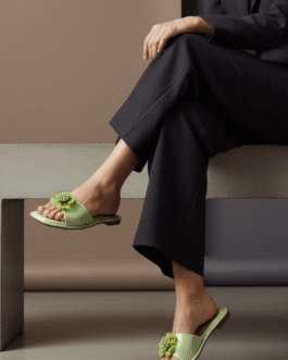 Pistagreen Formal Slipper