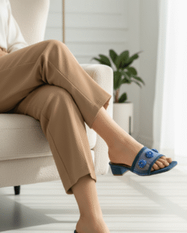 Blue Formal Slipper