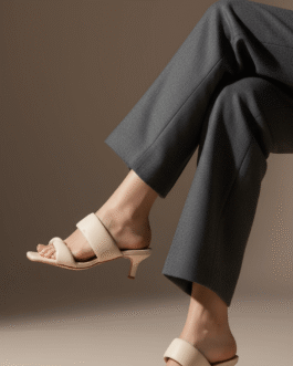 Cream Formal Women Slipper