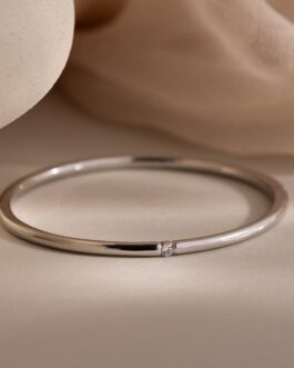 Skinny Diamond Bangle
