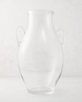 Large Glass Confit Vase