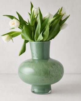 Sonia Green Glass Vase