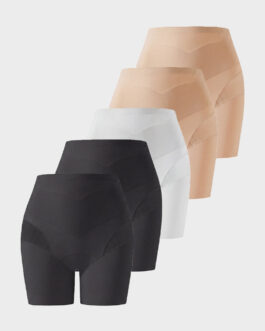 Invisible High Waist Tummy Control Shaping Pants(5  Pack)