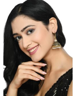 Johar Kamal Latest Design Golden Earrings Jh