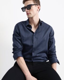 Full Sleeves Striped Shirt