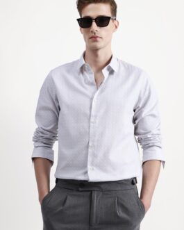 Full Sleeves Jacquard Shirt
