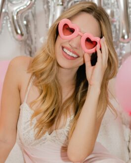 Love Bubbles Sunglasses - Pink Or White