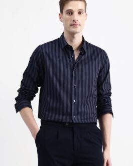 Full Sleeves Striped Shirt