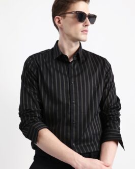 Full Sleeves Striped Shirt