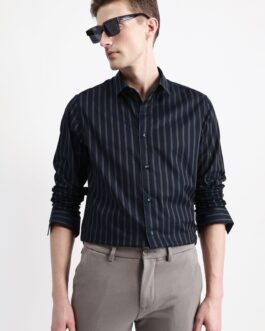 Full Sleeves Striped Shirt